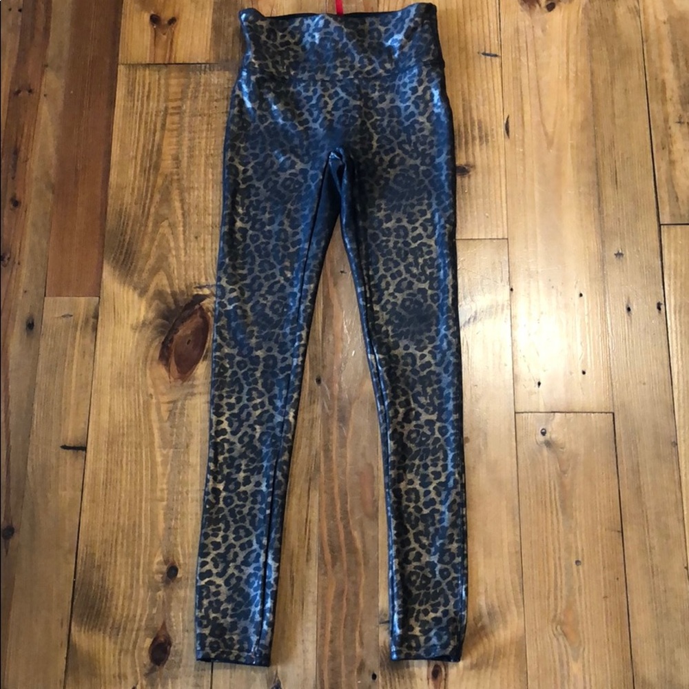 Spanx Leopard Leggings